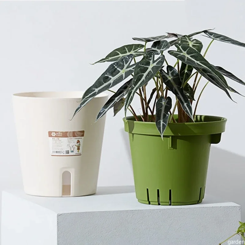 Hydroponics Flowerpot Plastic 2