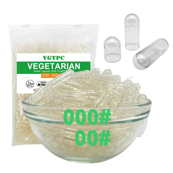 Vegan Separated Capsules 1000PCS 1