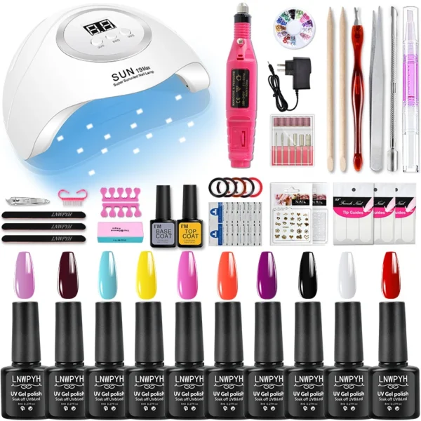 Acrylic Nail Kit UV LED Gel Polish Kit 1