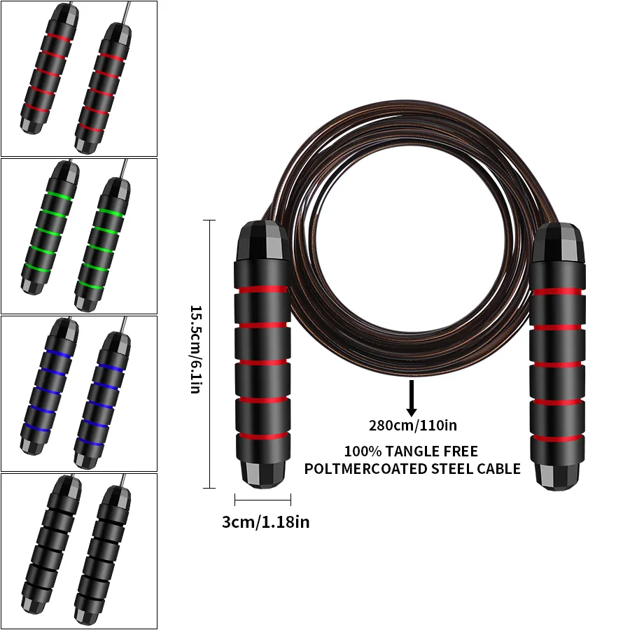 Adjustable steel Jump Rope 2