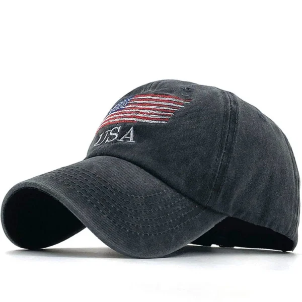 USA Flag Camo Baseball Cap 1