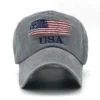 USA Flag Camo Baseball Cap 5