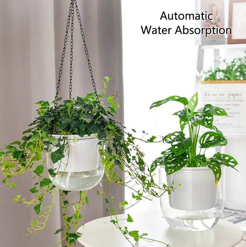 Self-Absorbing Hanging Flowerpot 1