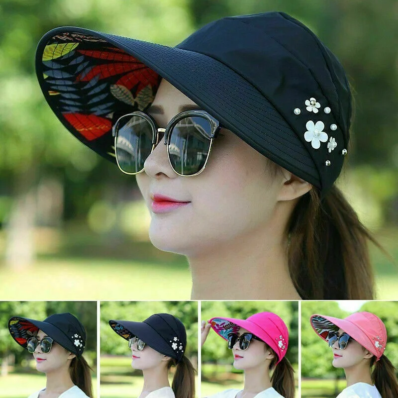 Wide Brim Foldable Sun Hat Anti-UV 2