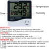 Make-up Humidity Tester Weather Station Clock 4