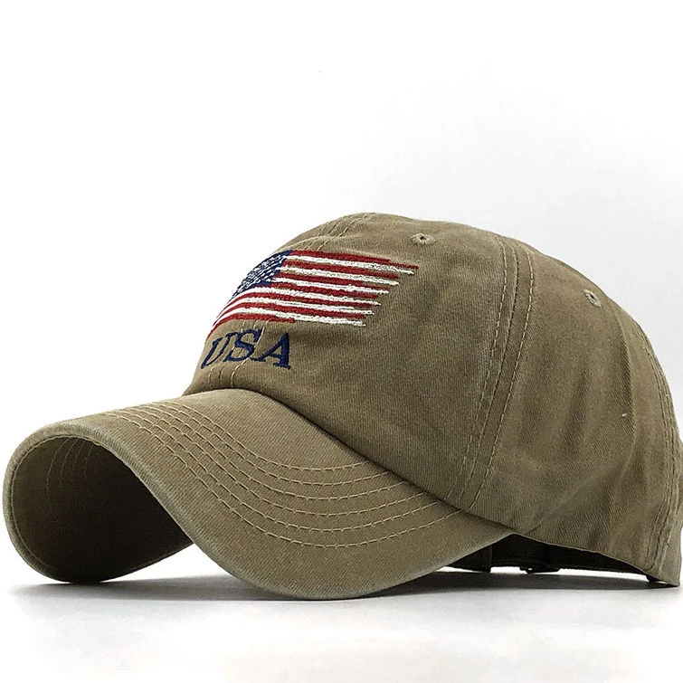 USA Flag Camo Baseball Cap 2