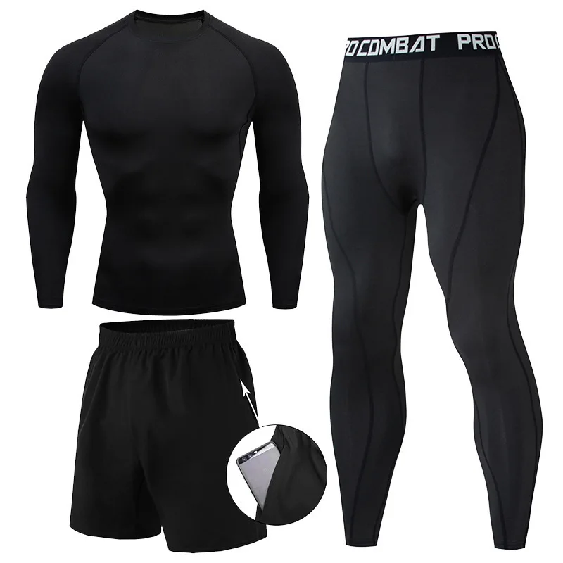 3 Pieces Workout Compression Set 1