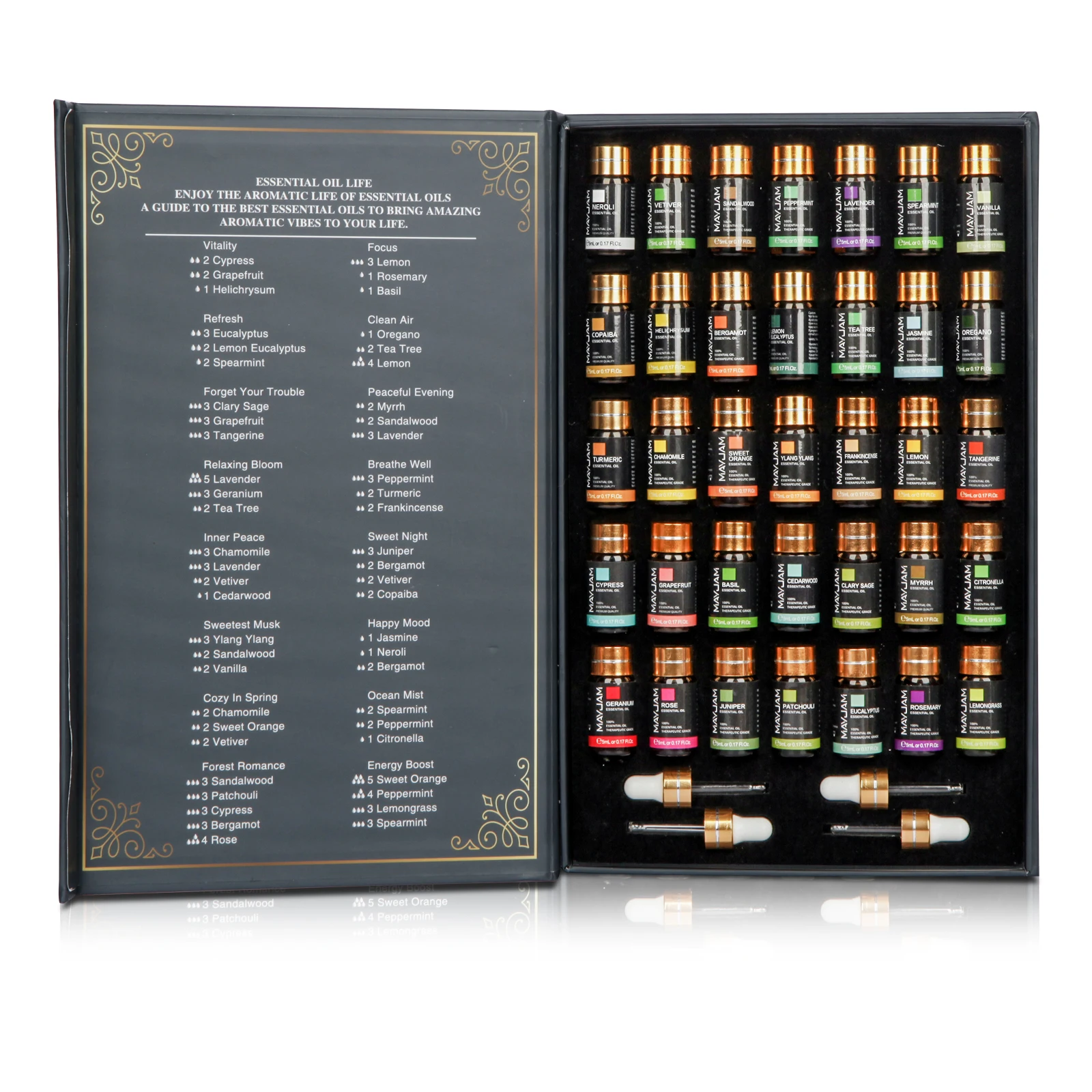 35 Bottles Essential Oils Set 2