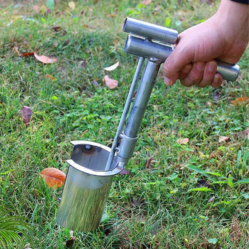 Handheld Garden Barrel Transplanter 1