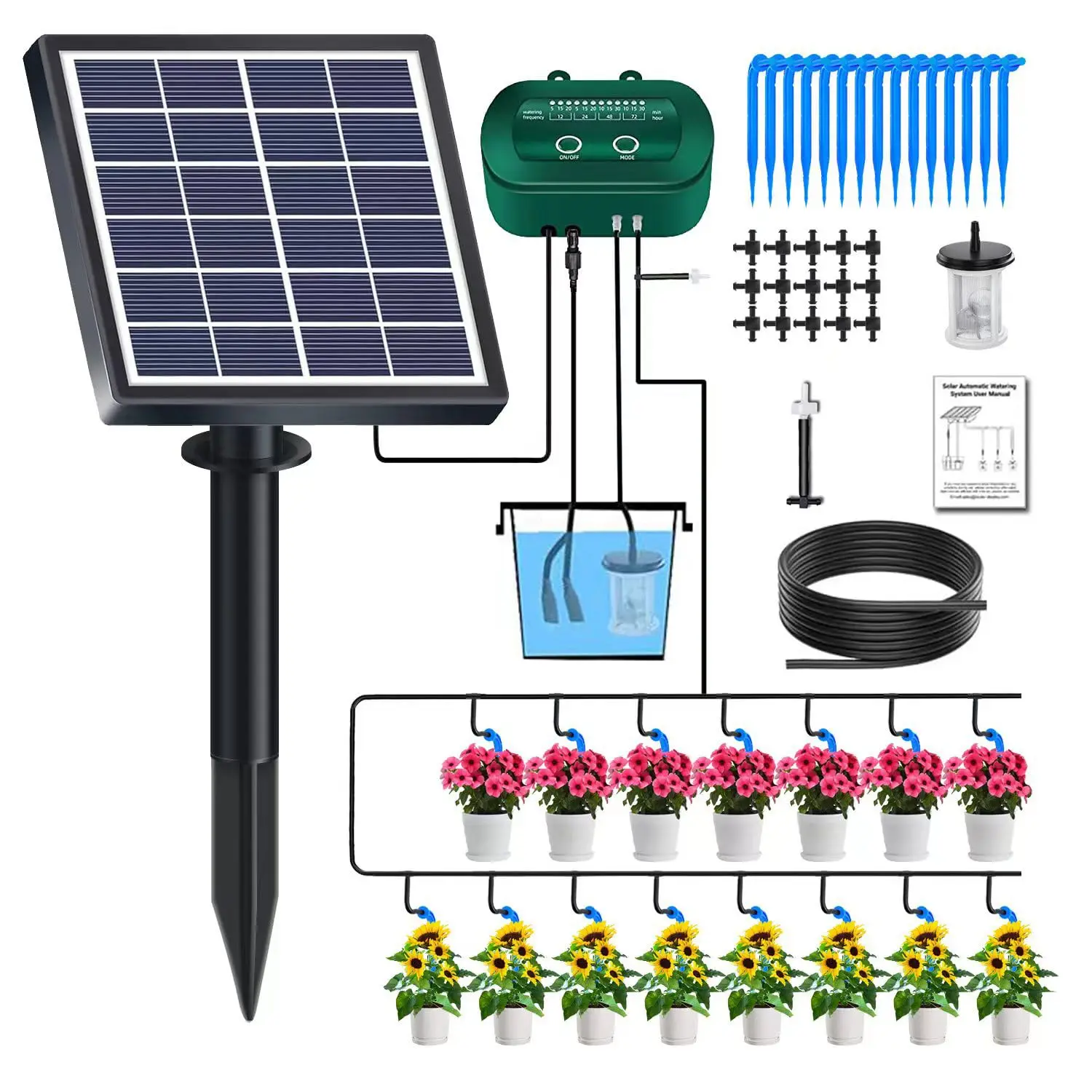 Solar Automatic Drip Irrigation Kit 1