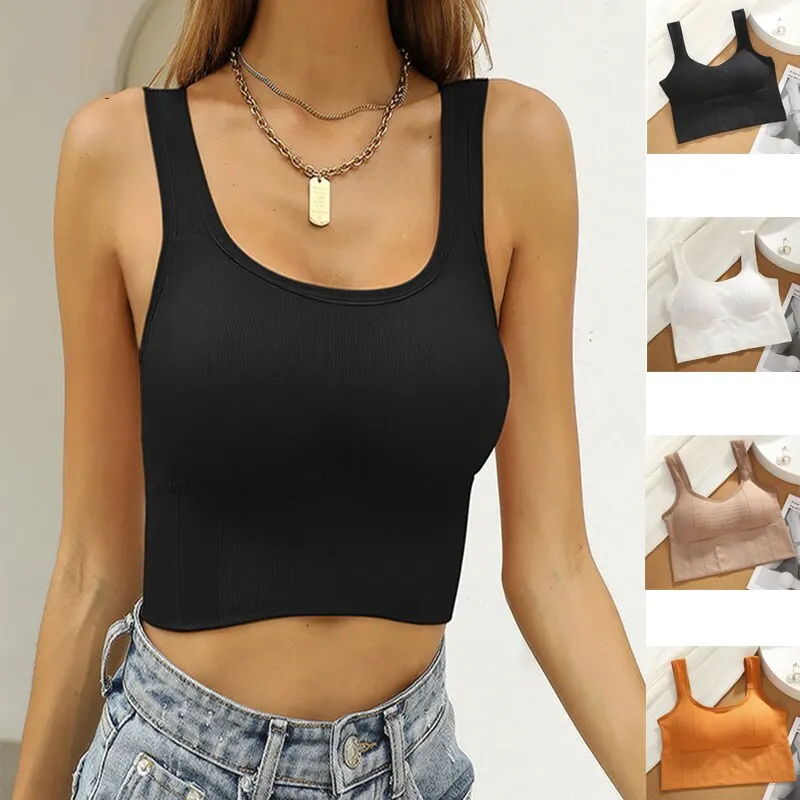 Crop Top Push Up Sport Bra 1