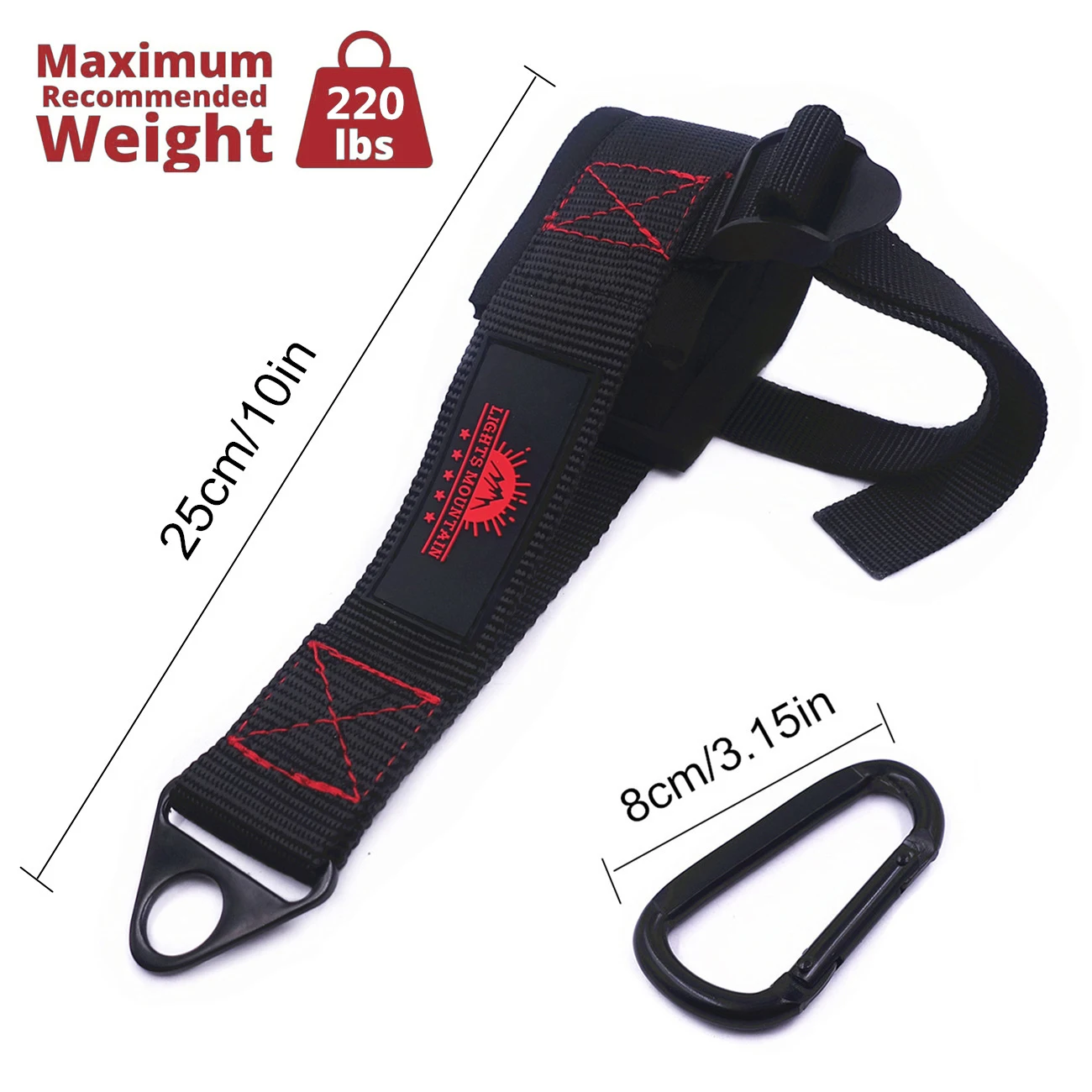 One-hand Pull-downWrist Strap Handle 2