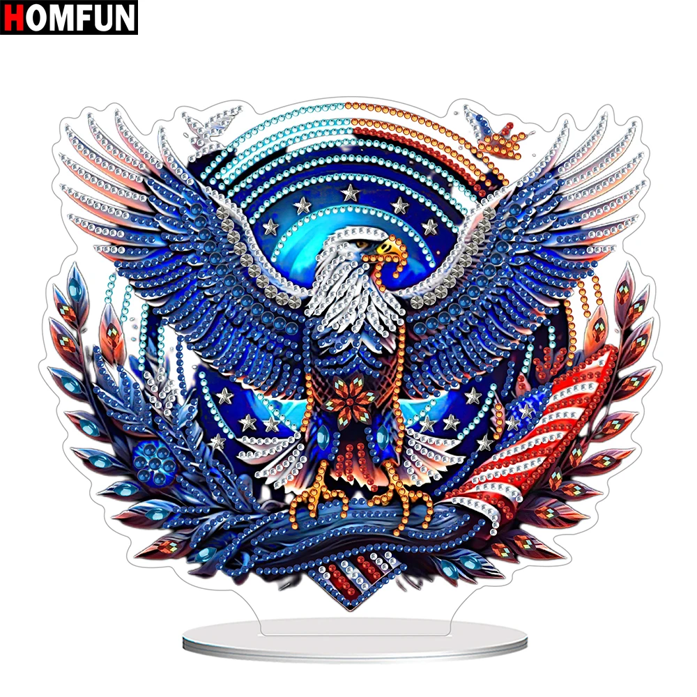 DIY American eagle Rhinestone Home Decor Gift 1