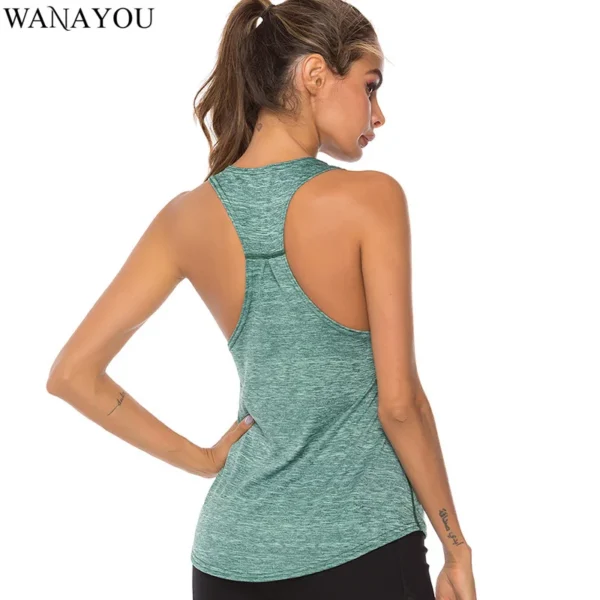 Racerback Gym Yoga Vest 1