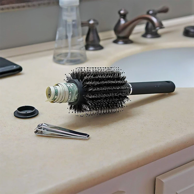 Hair Brush Stash Safe Hidden Compartment 2