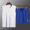 Mens thin quick drying vest+shorts 3