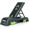 Multi Purpose Fitness Station Deck for Step Weight Training, Bootcamps, and More with Backrest and Storage Bin, Black 5