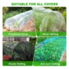 DIY Garden Hoops 6 Sets Of 8FT Long Greenhouse Hoops Grow Tunnel, Rust-Free Fiberglass Support Hoops Frame 4