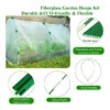 DIY Garden Hoops 6 Sets Of 8FT Long Greenhouse Hoops Grow Tunnel, Rust-Free Fiberglass Support Hoops Frame 3