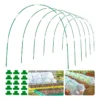 DIY Garden Hoops 6 Sets Of 8FT Long Greenhouse Hoops Grow Tunnel, Rust-Free Fiberglass Support Hoops Frame 5